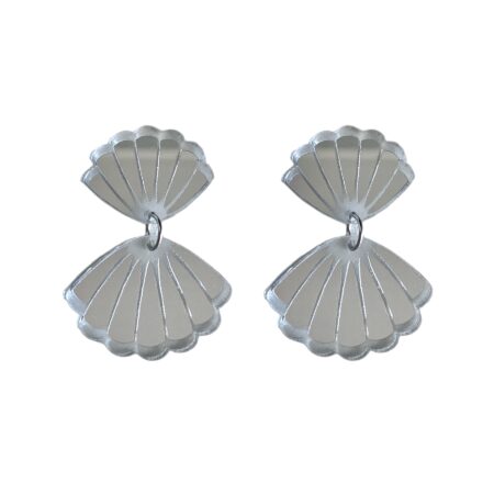 PENDIENTES DOBLE CONCHA