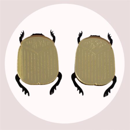 PENDIENTES ESCARABAJO