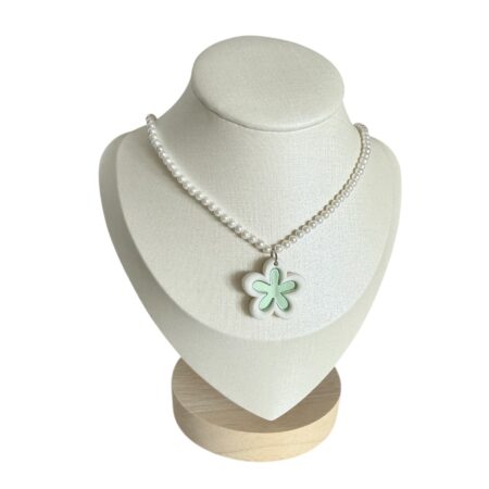 COLLAR FLOWER VERDE