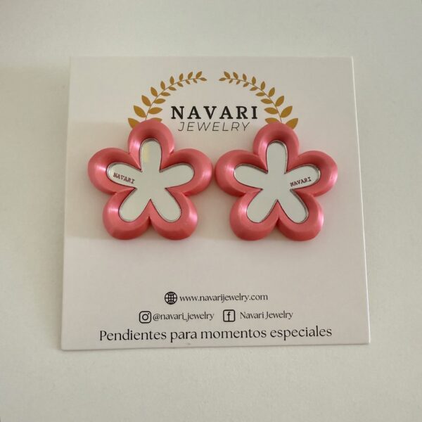 PENDIENTES SILK FLOWER - Imagen 5