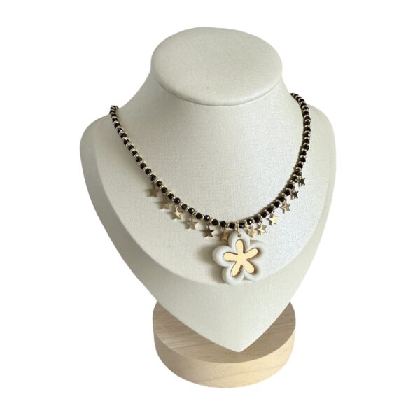 COLLAR FLOWER DORADA - Imagen 2