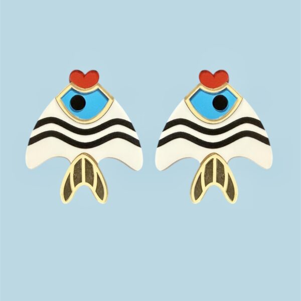 PENDIENTES PEZ BESUCON - Imagen 2