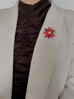 BROCHE FLOR DE PASCUA