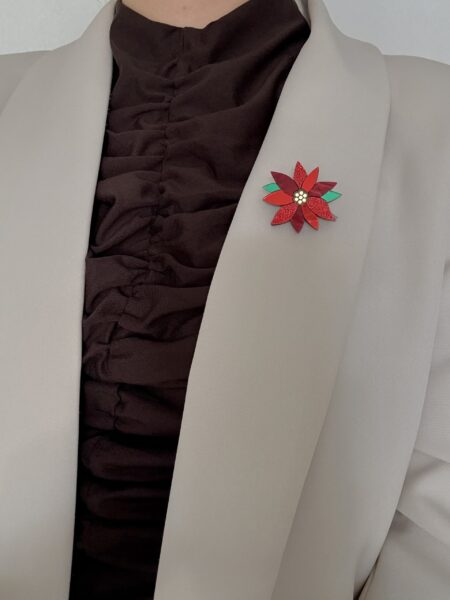 BROCHE FLOR DE PASCUA