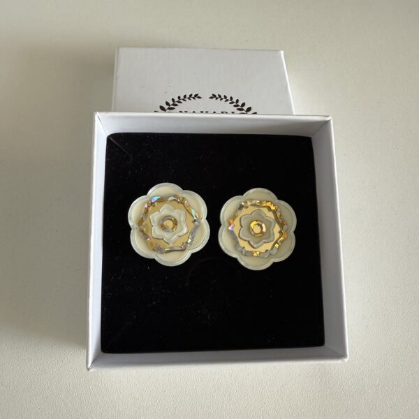 PENDIENTES FLOR OTOÑAL - Imagen 4