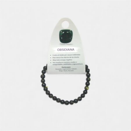PULSERA OBSIDIANA
