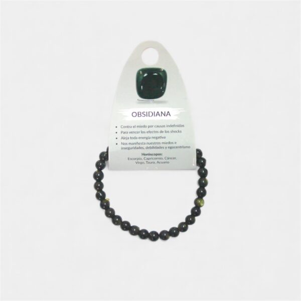 PULSERA OBSIDIANA