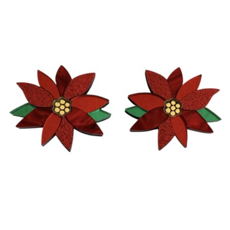 PENDIENTES FLOR DE PASCUA