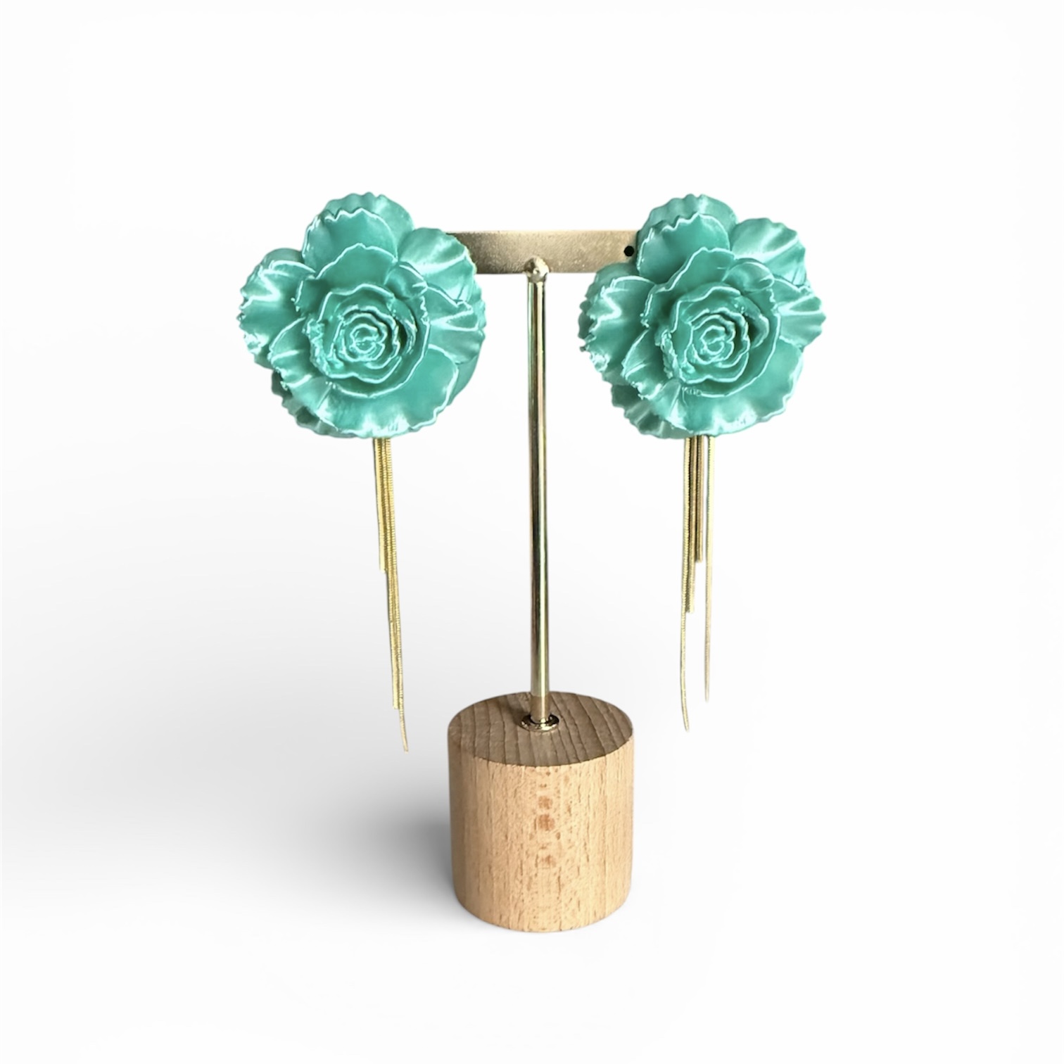 PENDIENTES DE FLAMENCA ROSA - Imagen 3