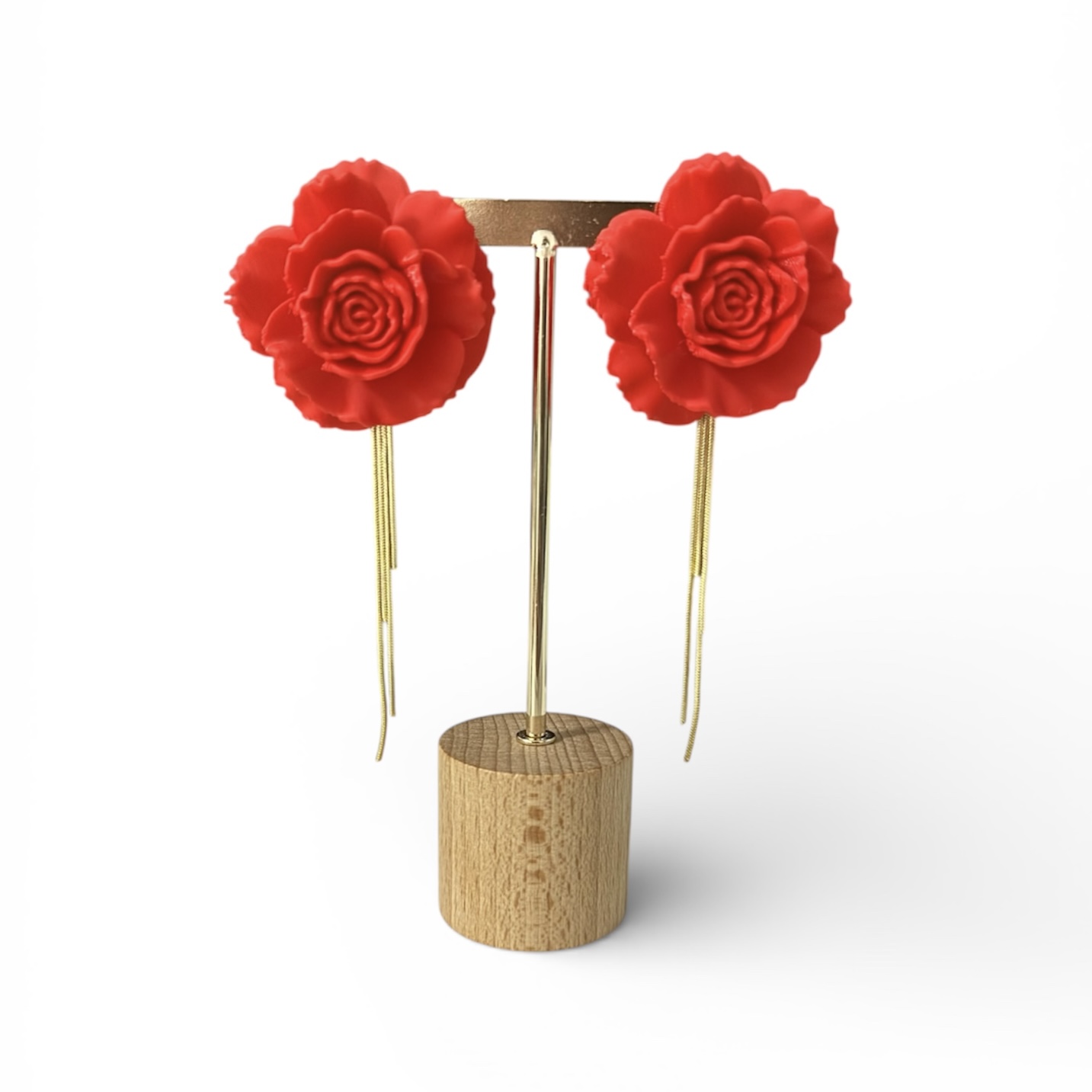 PENDIENTES DE FLAMENCA ROSA - Imagen 4