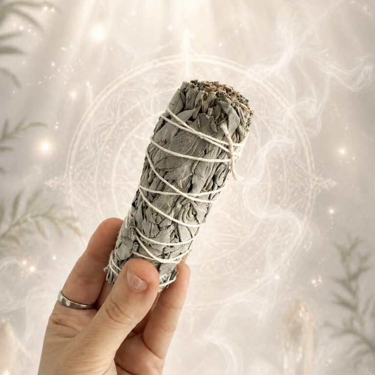 ATADO DE SALVIA BLANCA | LIMPIEZA DE ENERGÍAS NEGATIVAS