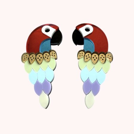 PENDIENTES GUACAMAYO